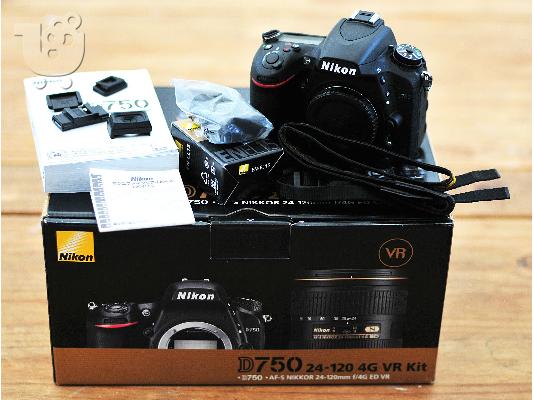 PoulaTo: Nikon φωτογραφική μηχανή D750 DSLR (σώμα μόνο)